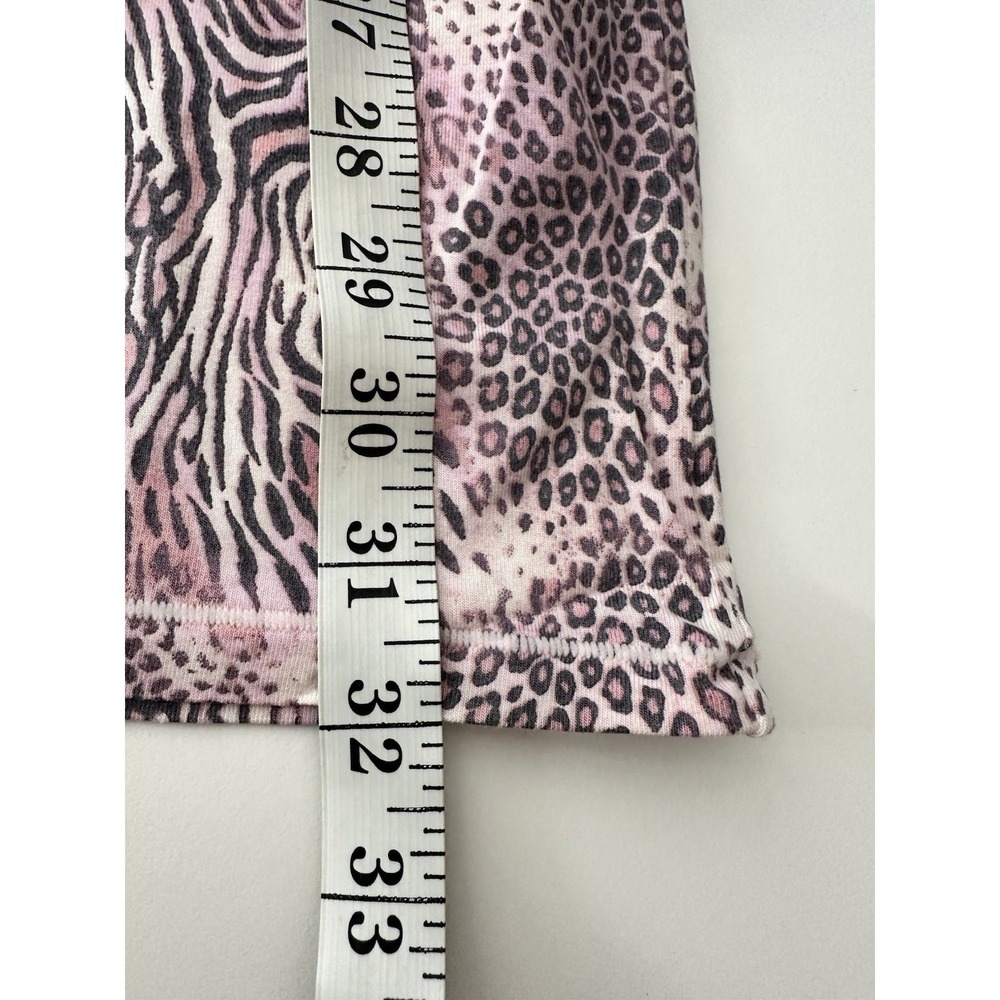 New SKIMS Sleep Set Medium Bloom Mini Multi Animal Pink Pajama Set Long Sleeve - Picture 14 of 16
